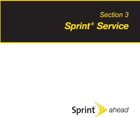 Section 3Sprint®Service