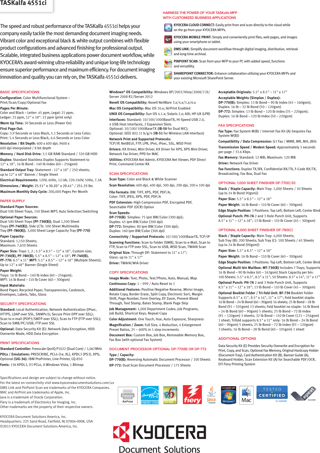 Page 2 of 2 - Kyocera TASKalfa 4551ci User Manual  To The C07ee450-d1d6-475d-8bbb-c3699c966297