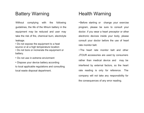 Page 6 of L T F Communication Equipment And Technology JW901 VIGOR 5 User Manual 