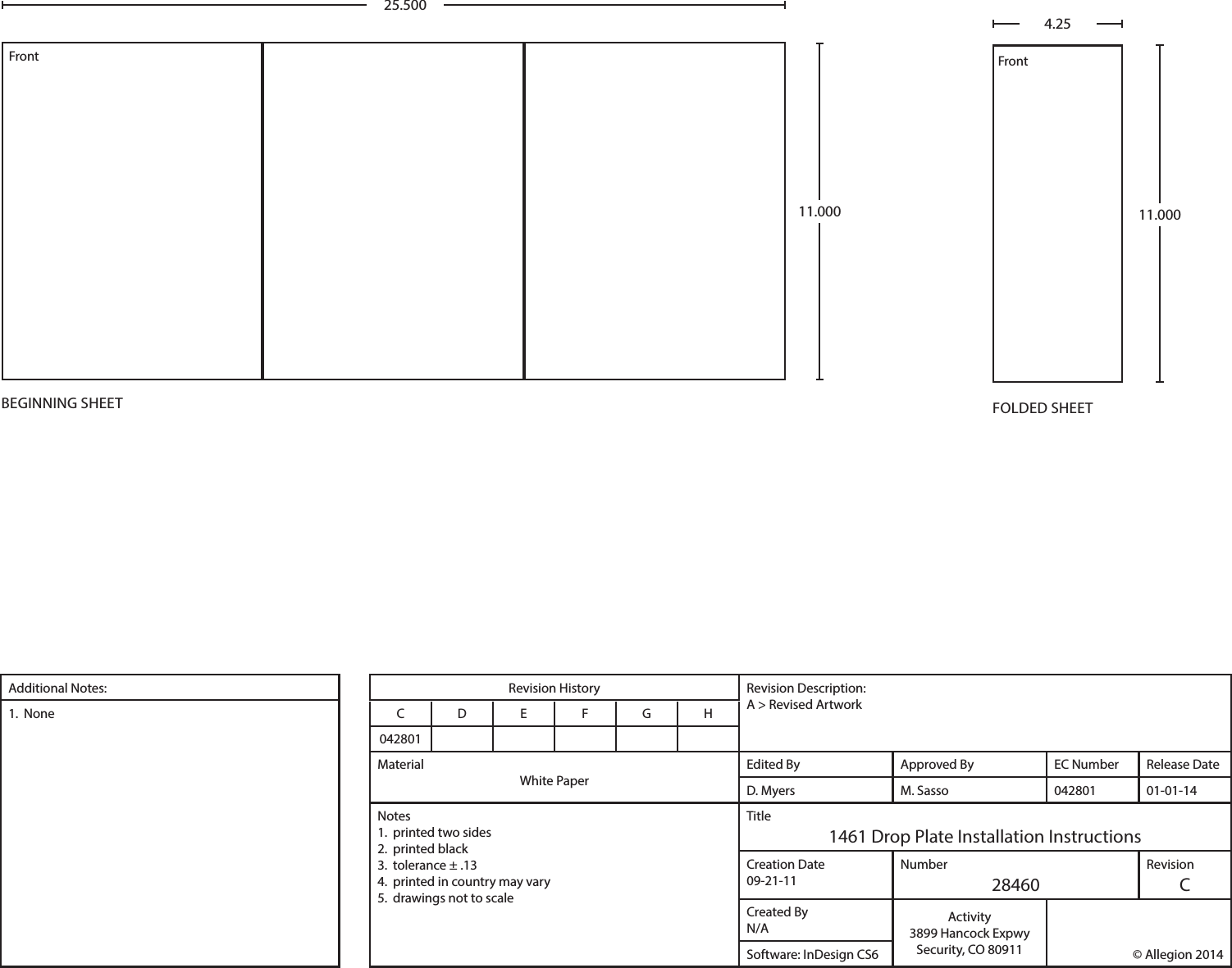 Page 7 of 7 - LCN  1460 Drop Plate Installation Guide LCN1460Drop Instructions