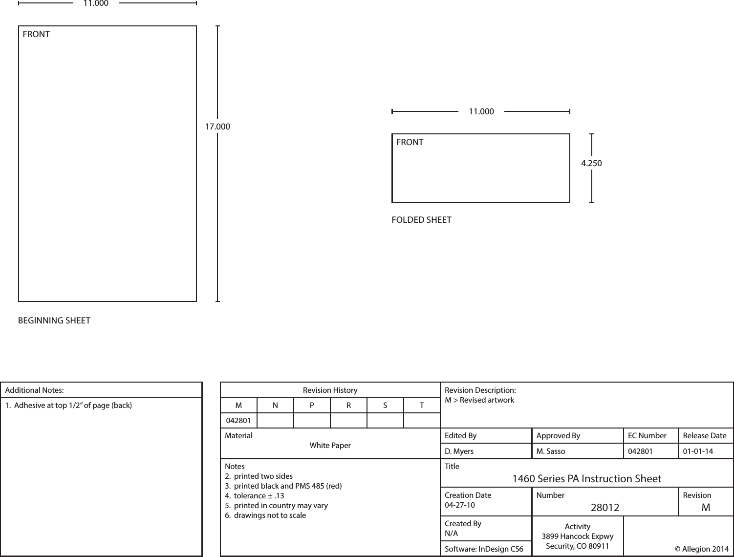 Page 2 of 2 - LCN  1461 PA Mount Installation Guide LCN1461PAMount Instructions