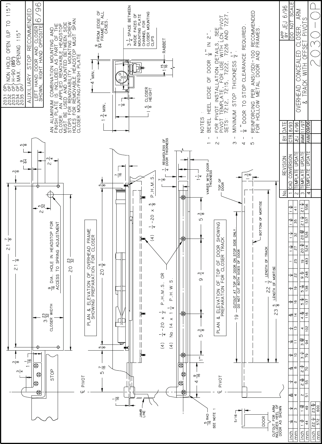 Page 4 of 5 - LCN  2030 Series Installation Guide LCN2030installationguide