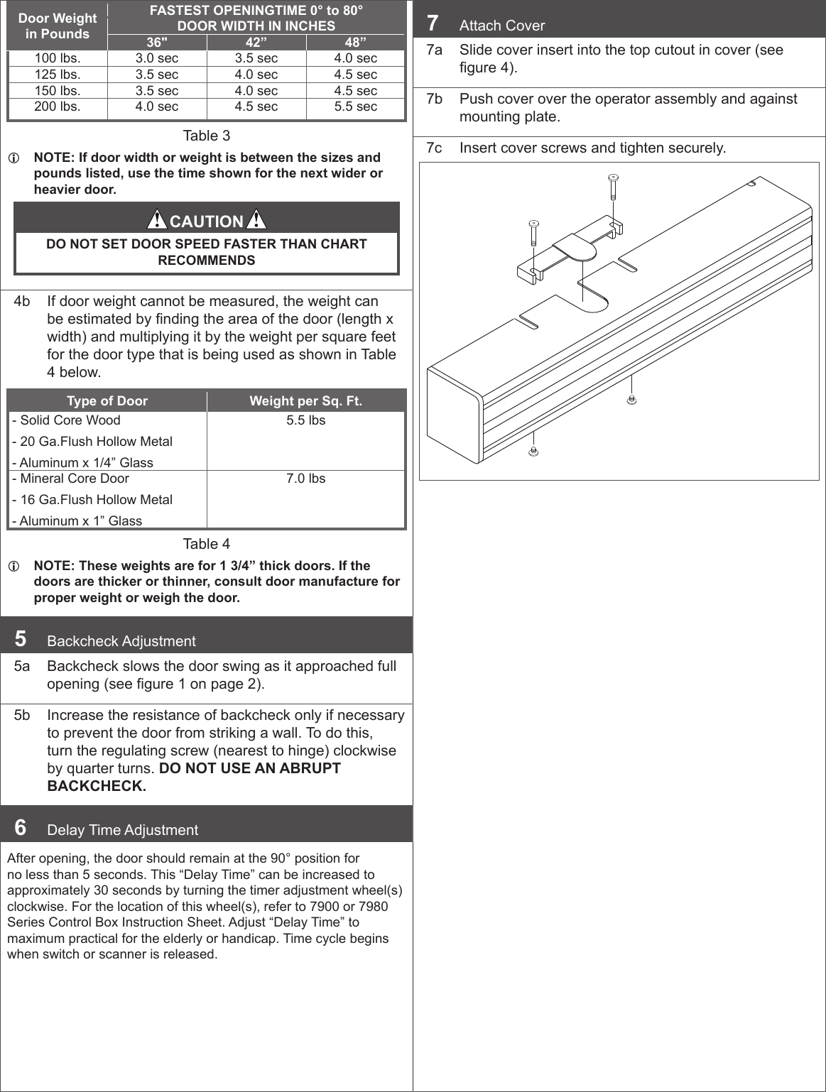 Page 3 of 7 - LCN  4820 Series Installation Guide LCN4820installationguide