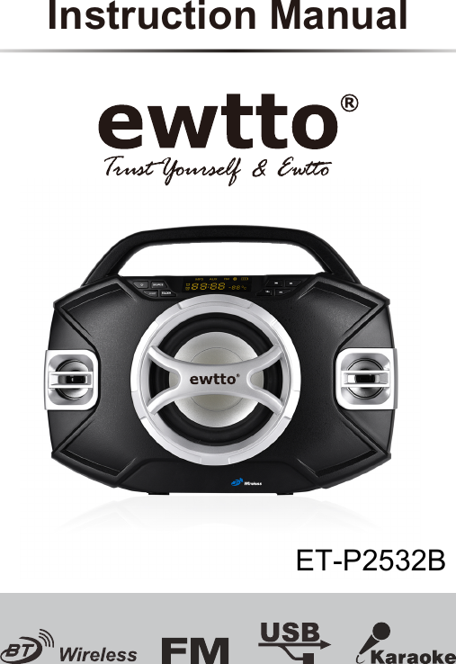 ET-P2532BInstruction ManualLIGHT