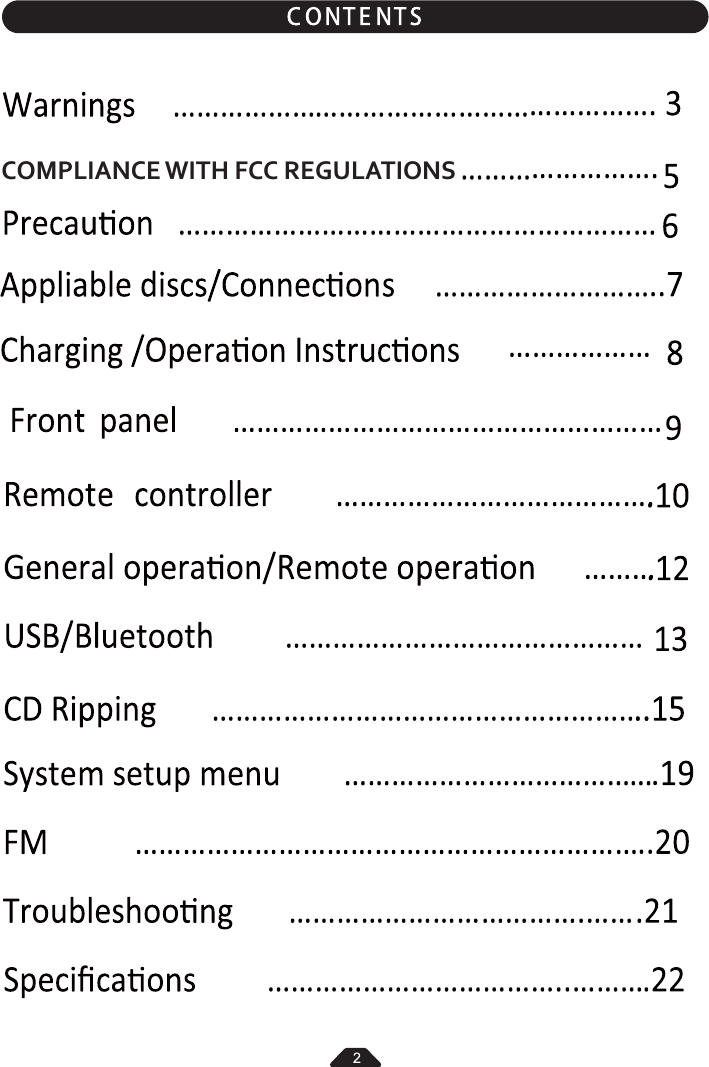 COMPLIANCE WITH FCC REGULATIONS