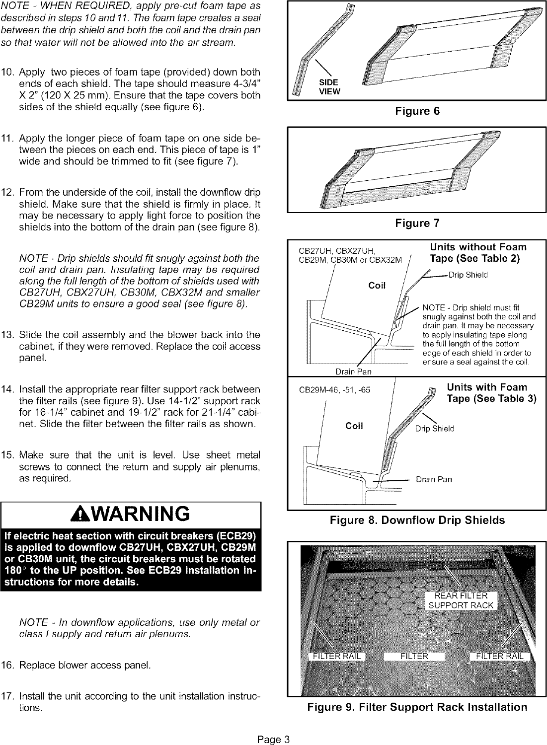 Page 3 of 3 - LENNOX  Air Handler (indoor Blower&evap) Manual L0805326