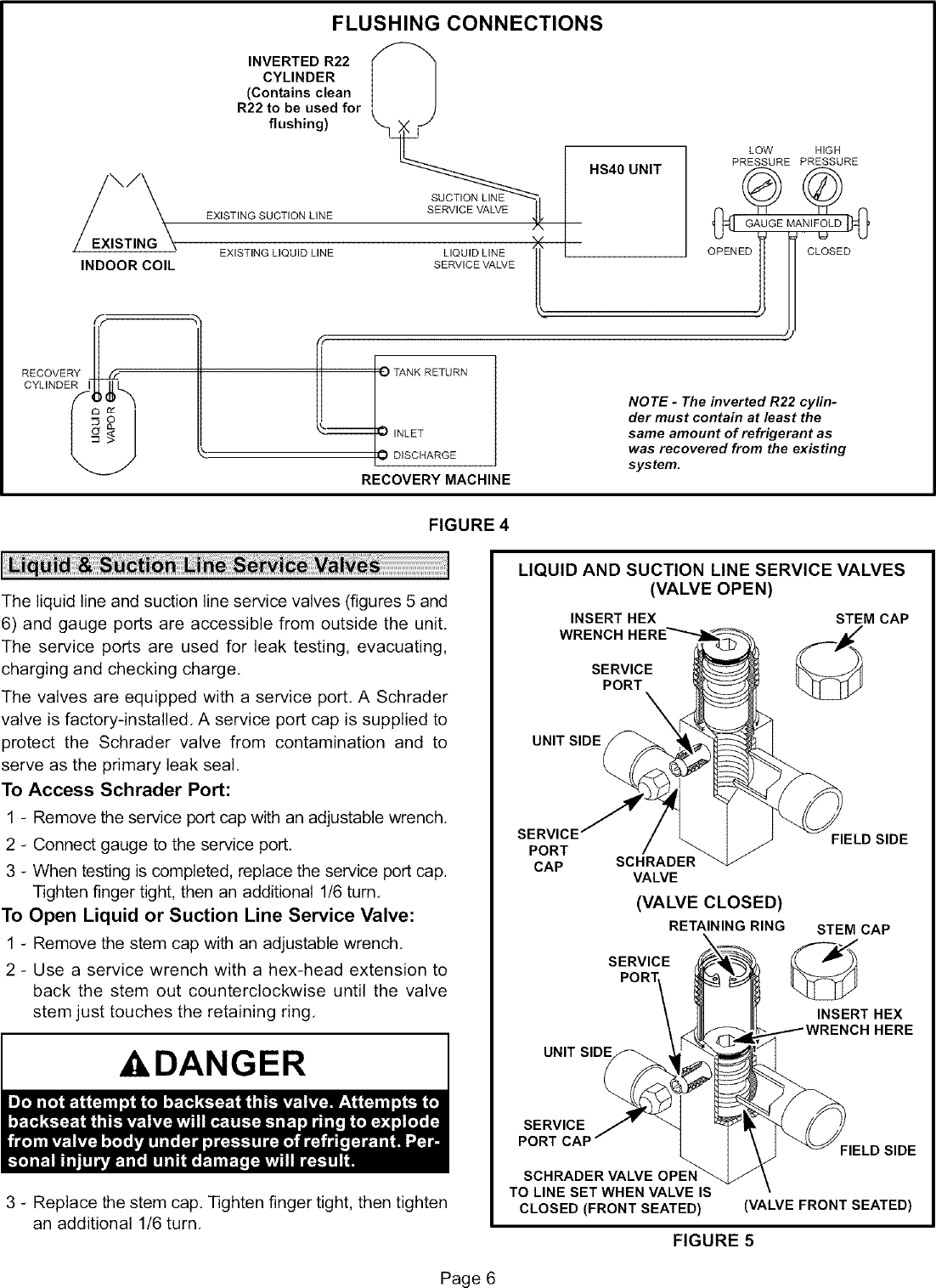 Page 6 of 12 - LENNOX  Air Conditioner/heat Pump(outside Unit) Manual L0805497