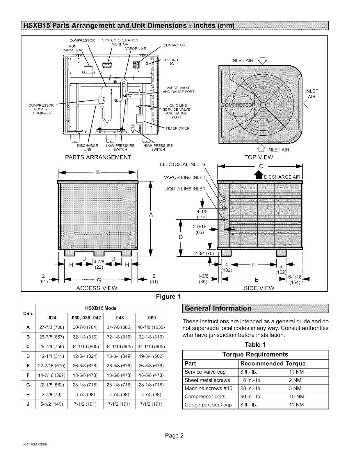 lennox hsx15