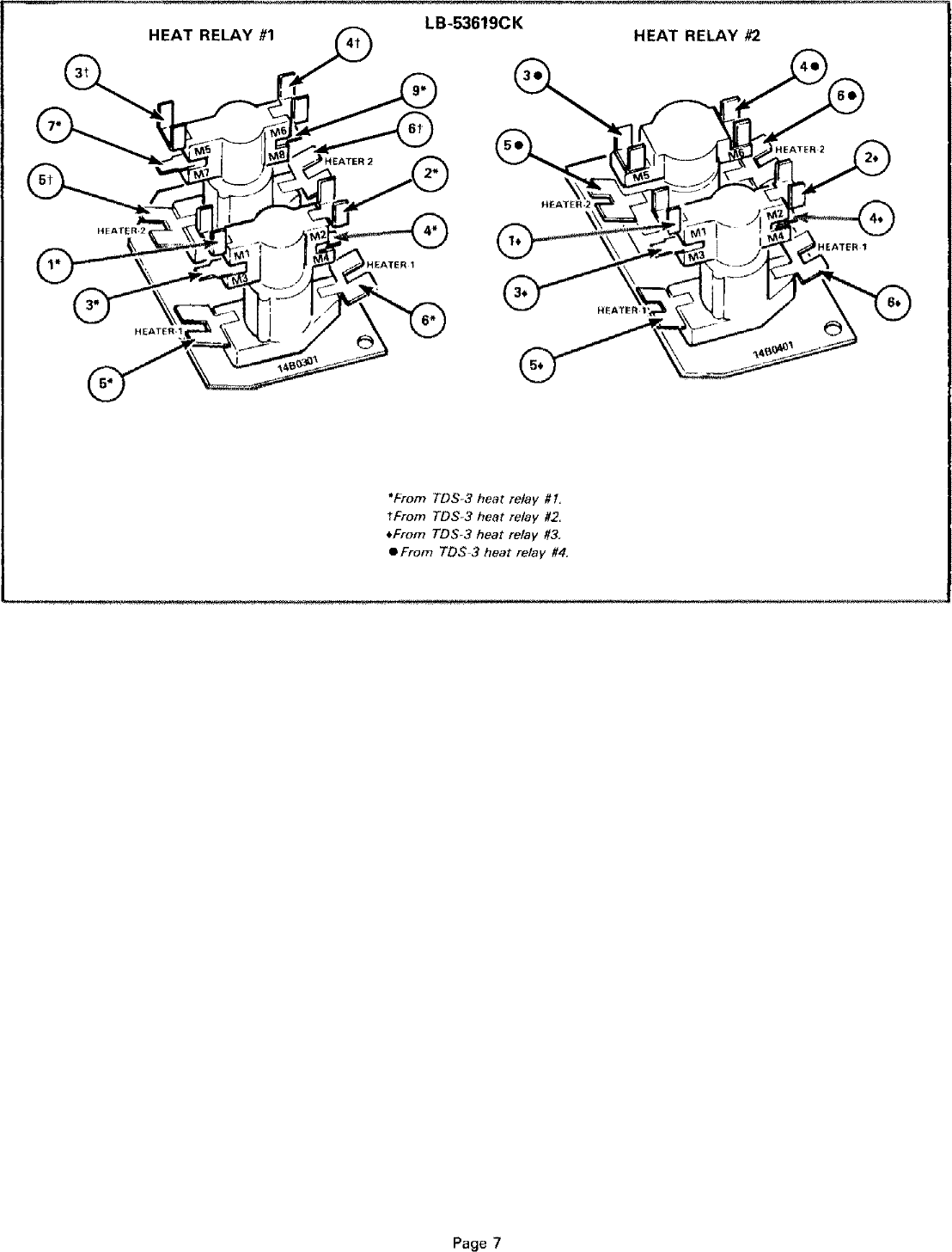 Page 7 of 11 - LENNOX  Air Handler Auxiliary Heater Kit Manual L0805593