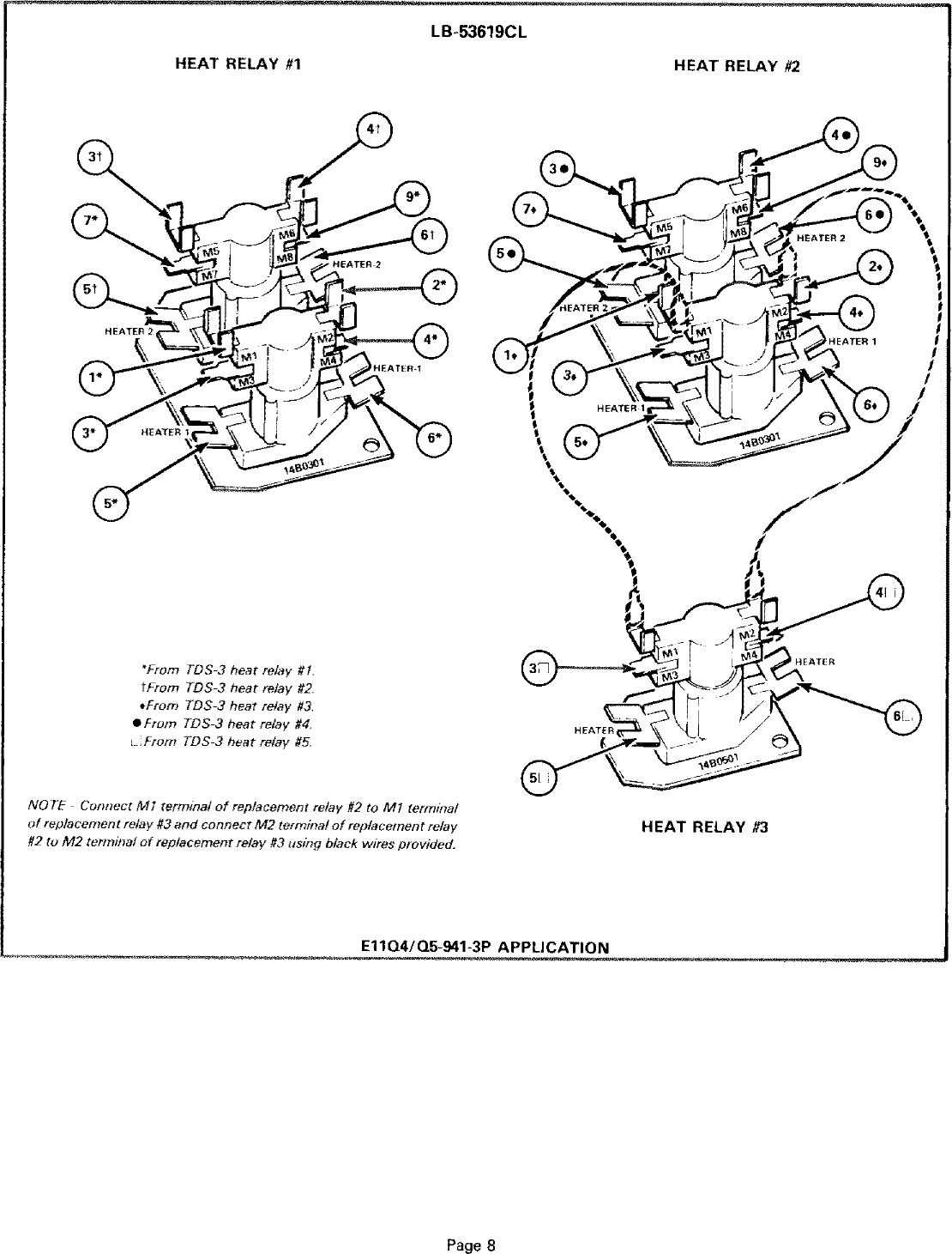 Page 8 of 11 - LENNOX  Air Handler Auxiliary Heater Kit Manual L0805593