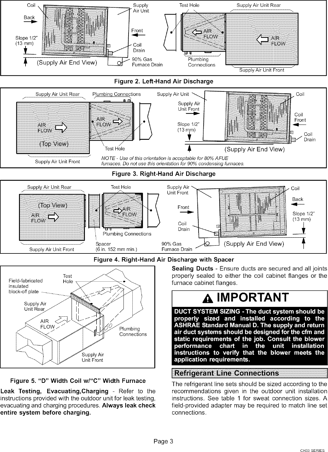 Page 3 of 8 - LENNOX  Evaporator Coils Manual L0806274