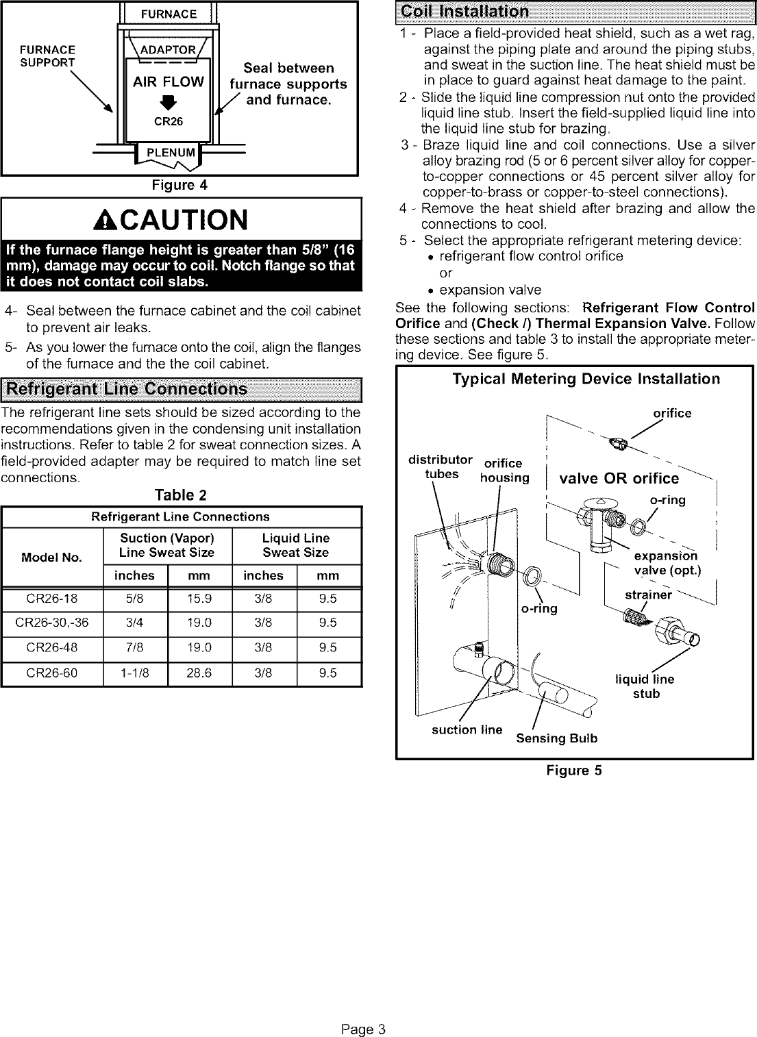 Page 3 of 8 - LENNOX  Evaporator Coils Manual L0806276