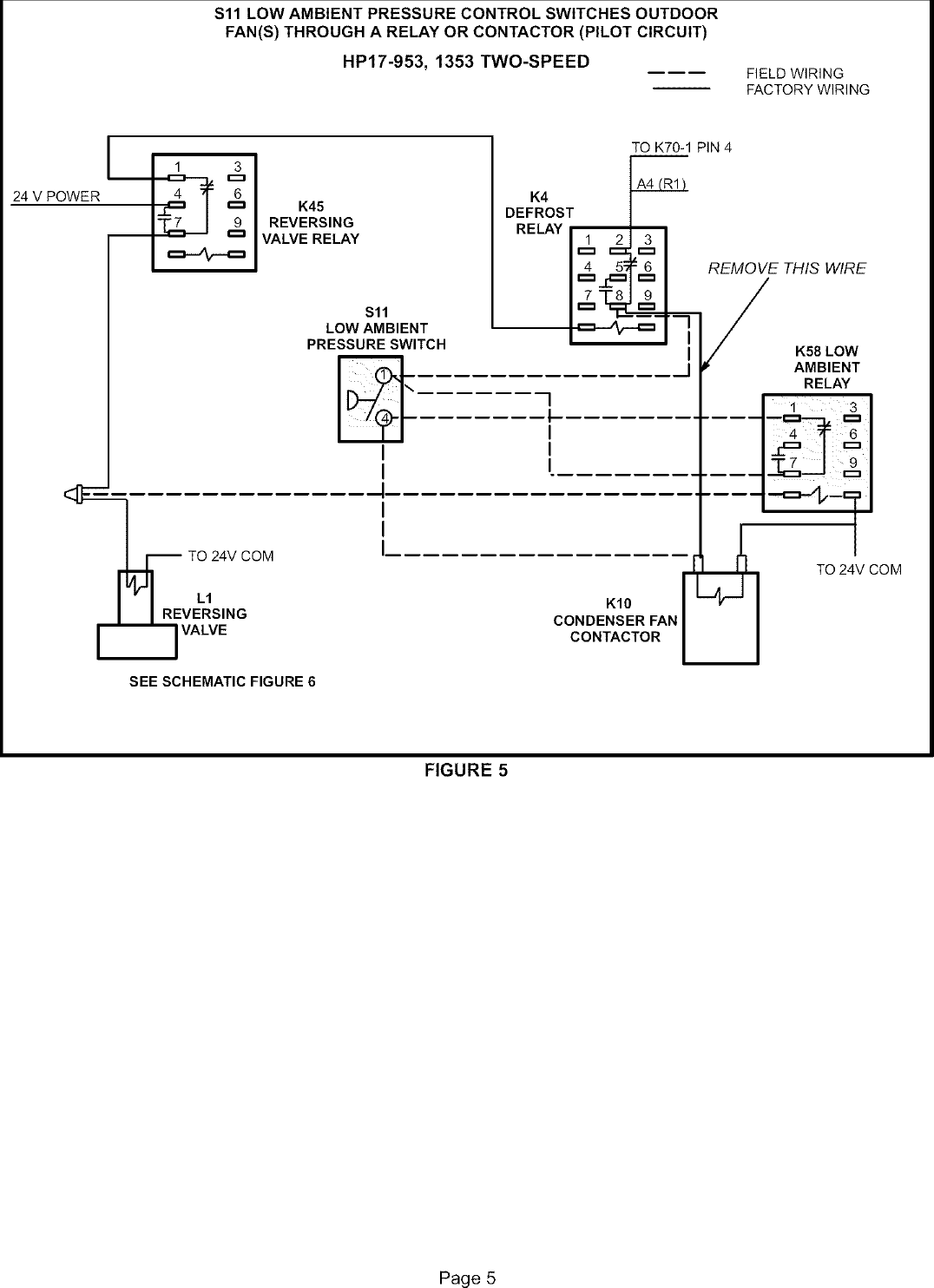 crankcase heater wiring diagram  | 456 x 447