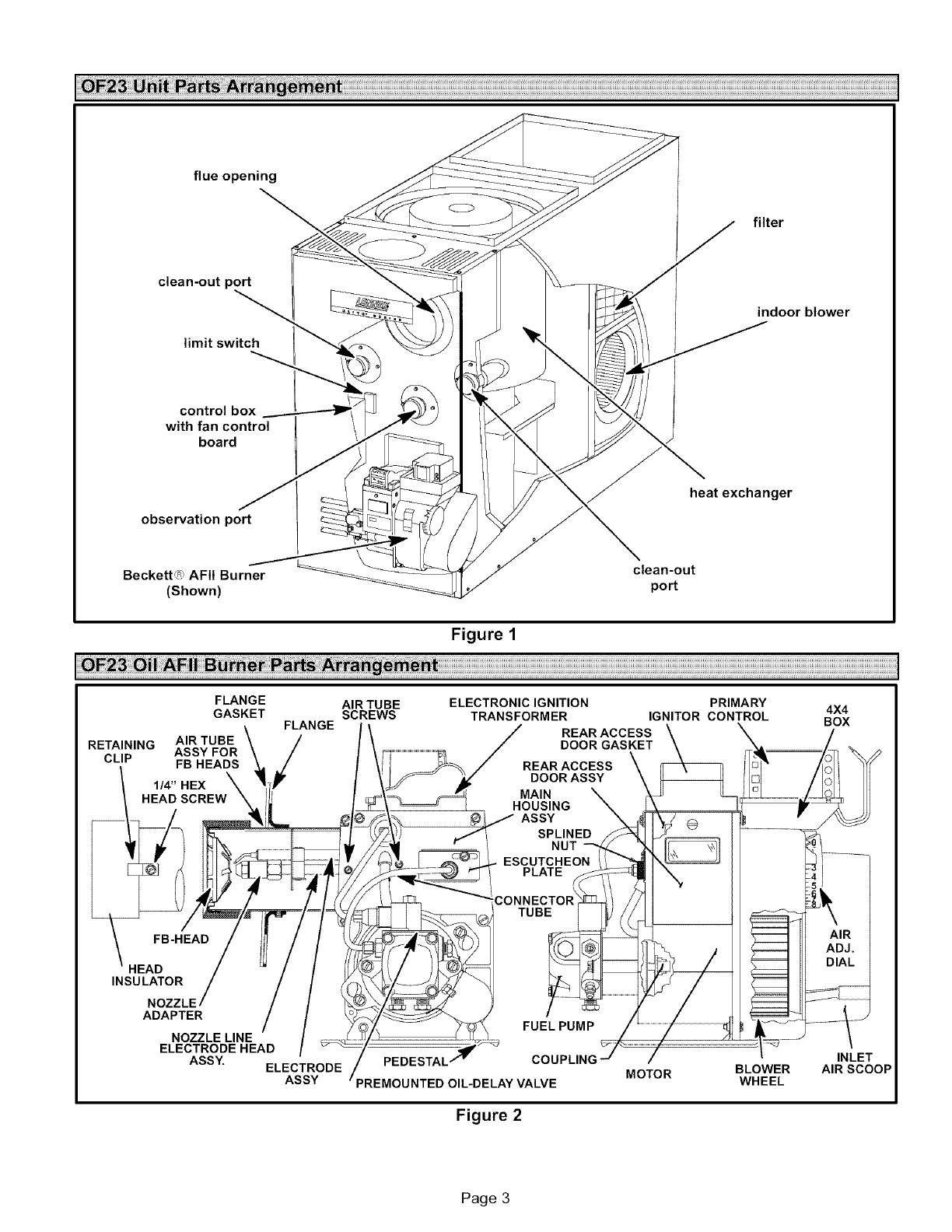 LENNOX Furnace/Heater, Oil Manual L0806376