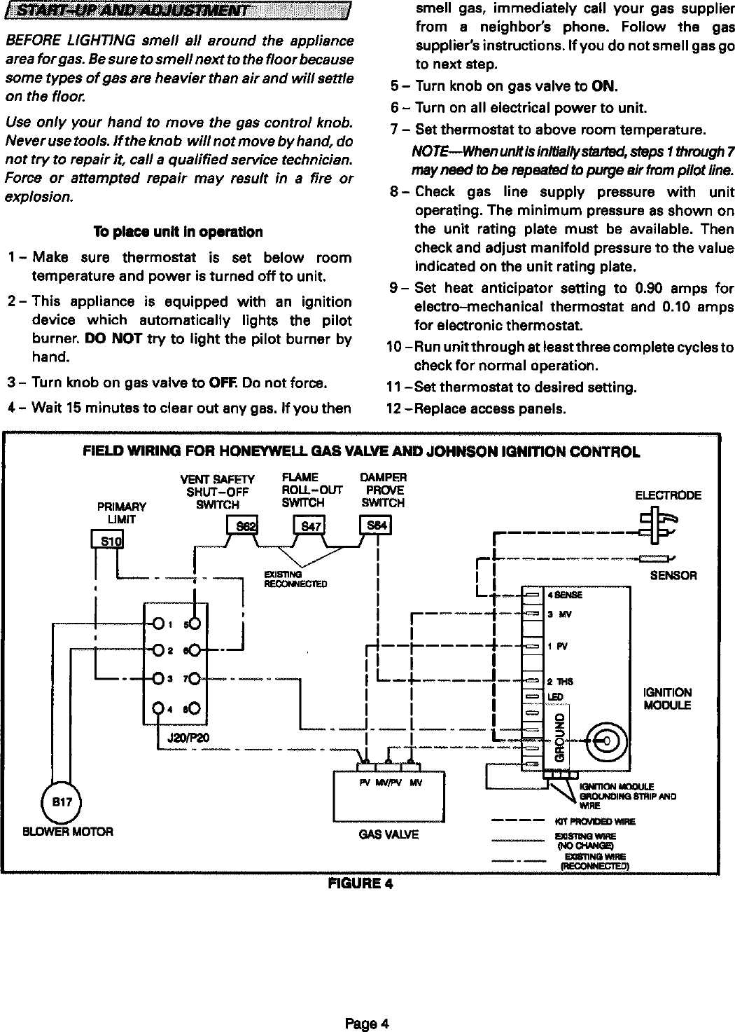Page 4 of 4 - LENNOX  Furnace/Heater, Gas Manual L0806816