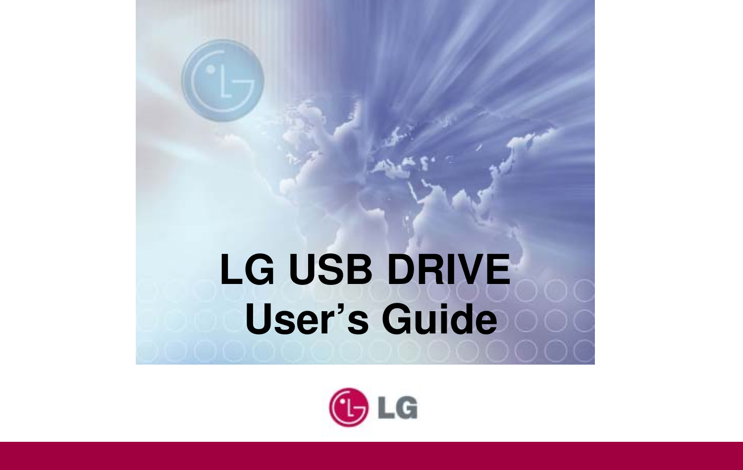 LG USB DRIVE User’s Guide