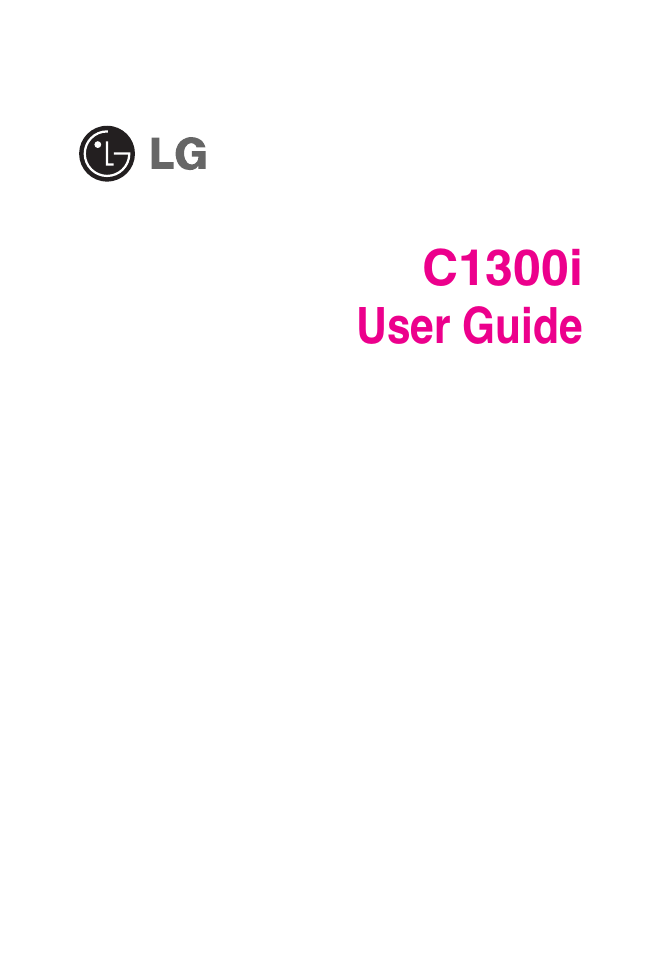 C1300iUser Guide