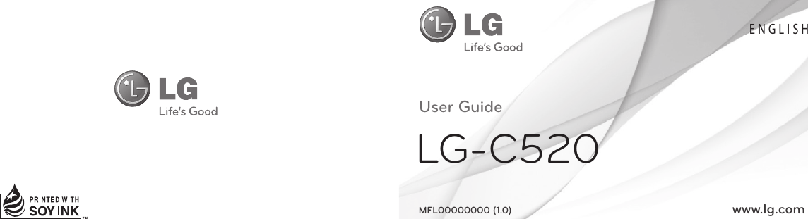  MFL00000000 (1.0) ENGLISHwww.lg.com User GuideLG-C520