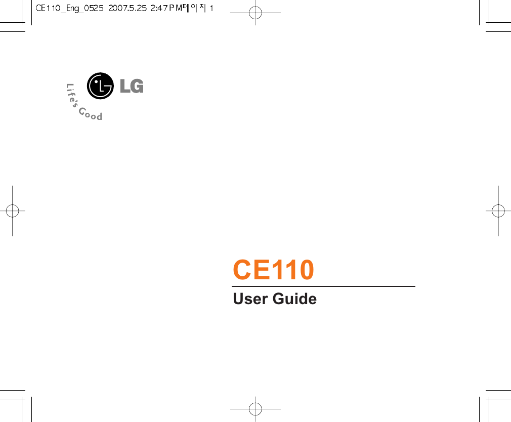 CE110User Guide