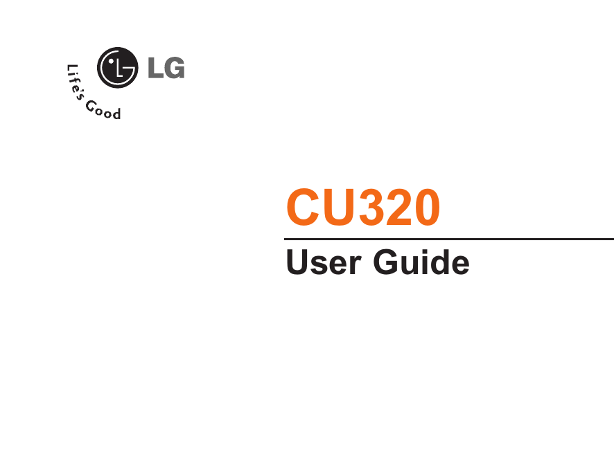 CU320User Guide