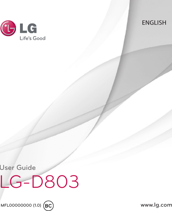 ENGLISHwww.lg.comMFL00000000 (1.0)   User GuideLG-D803