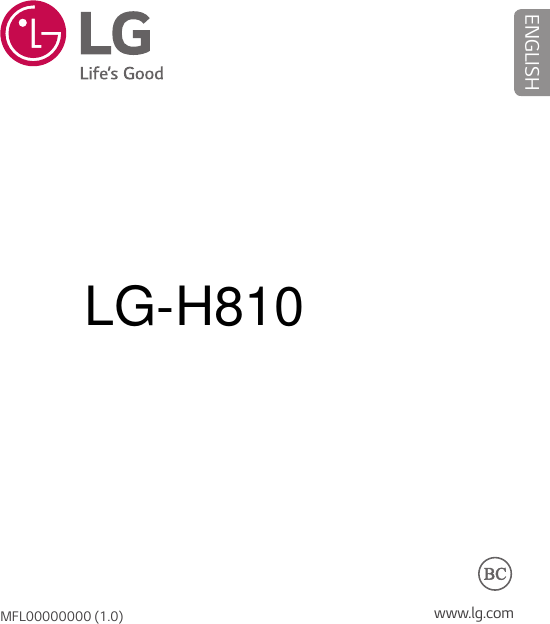 www.lg.comMFL00000000 (1.0)ENGLISHLG-H950USER GUIDELG-H810