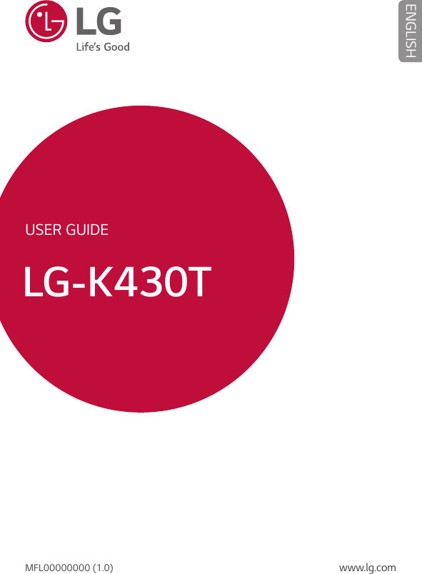 www.lg.comMFL00000000 (1.0)ENGLISHUSER GUIDELG-K430T