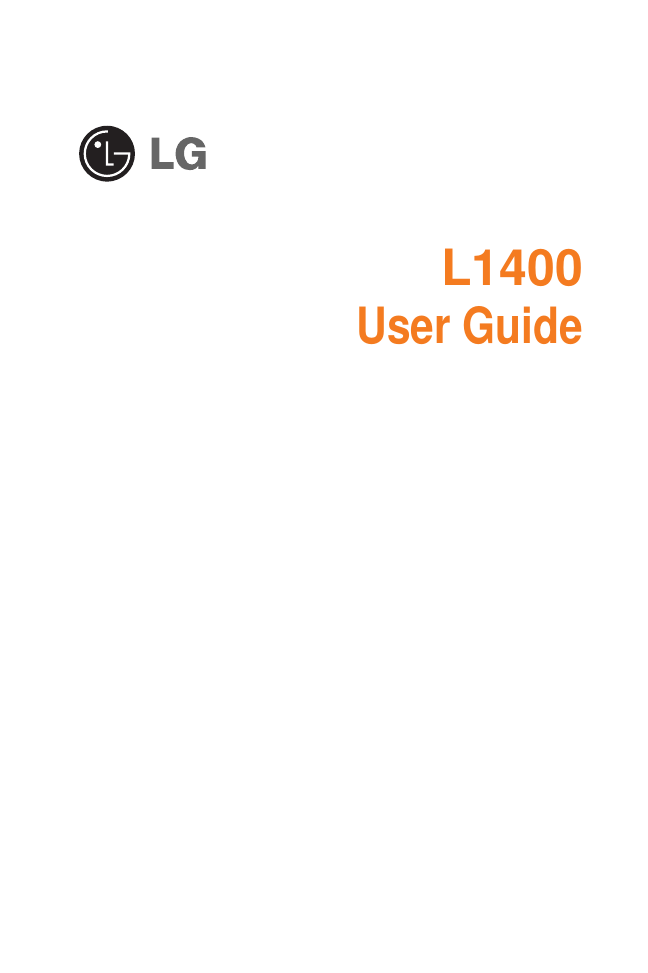 L1400User Guide