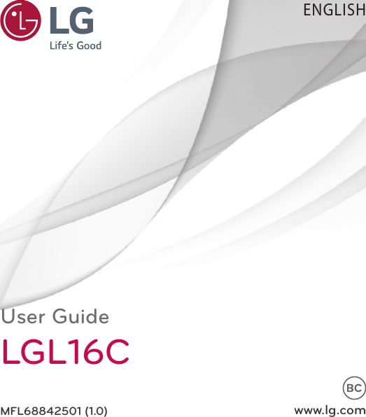 Page 1 of LG Electronics USA L16C Cellular/PCS CDMA Phone with WLAN and Bluetooth User Manual