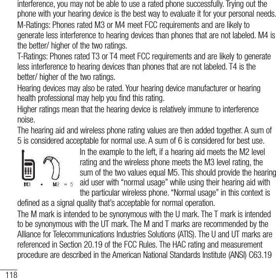 Page 119 of LG Electronics USA L16C Cellular/PCS CDMA Phone with WLAN and Bluetooth User Manual