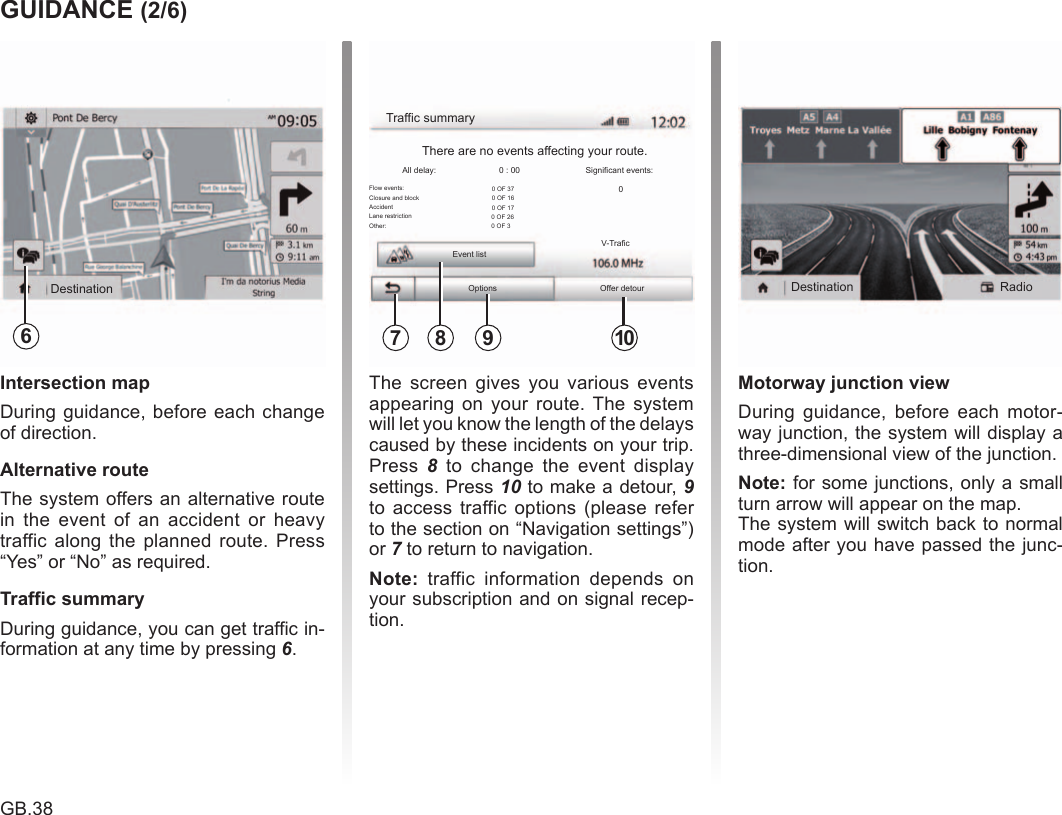 Page 38 of LG Electronics USA LAN5800WR1 RADIO - CAR User Manual 