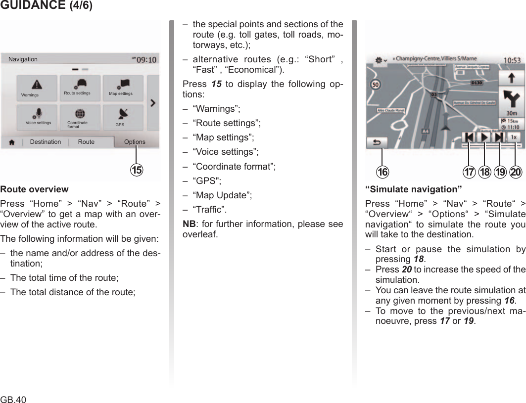Page 40 of LG Electronics USA LAN5800WR1 RADIO - CAR User Manual 