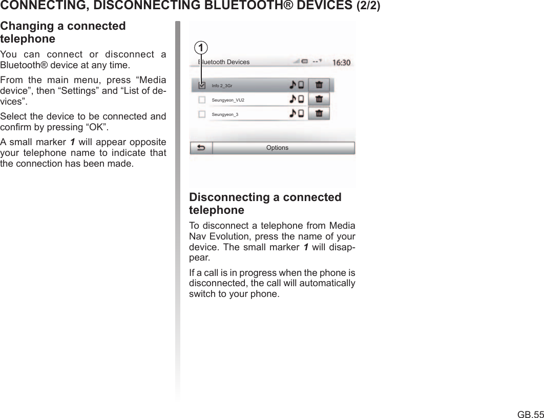 Page 55 of LG Electronics USA LAN5800WR1 RADIO - CAR User Manual 