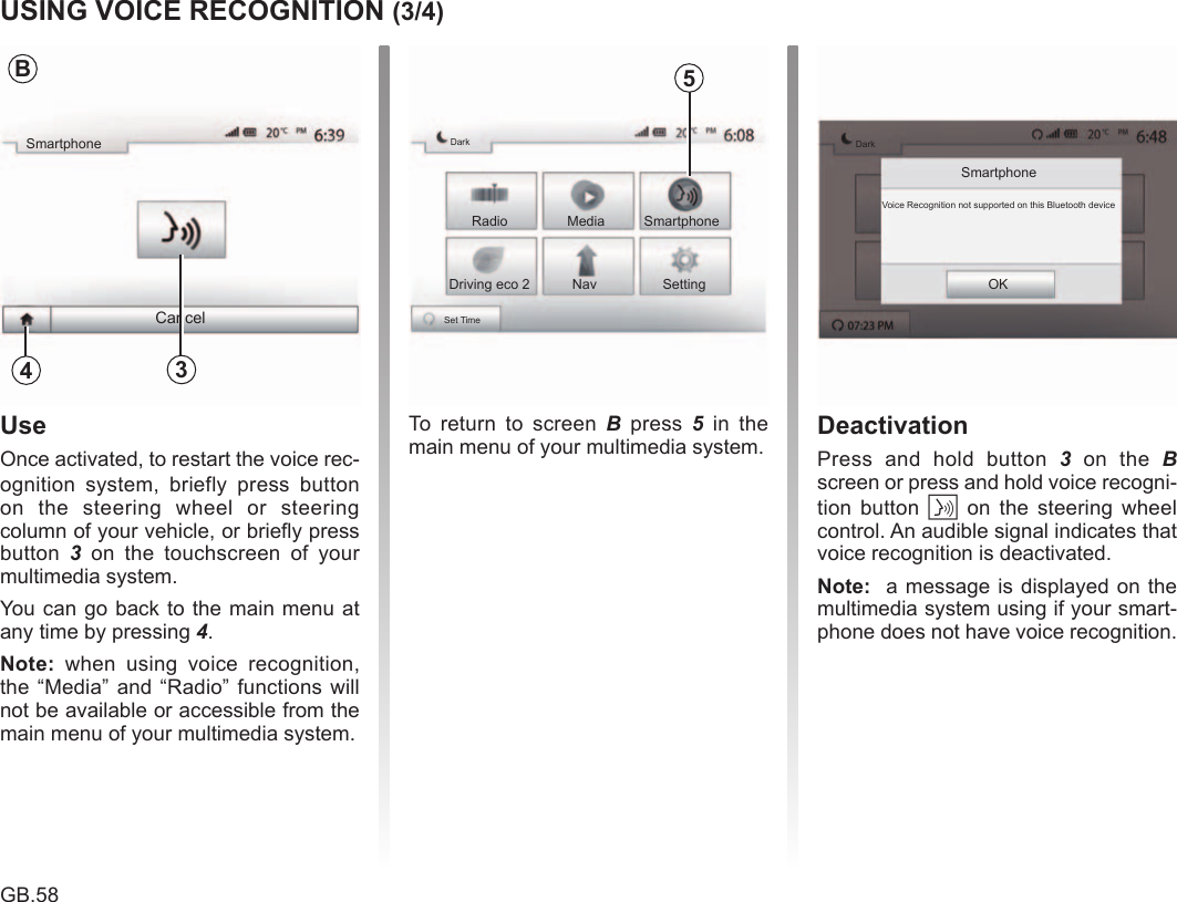 Page 58 of LG Electronics USA LAN5800WR1 RADIO - CAR User Manual 