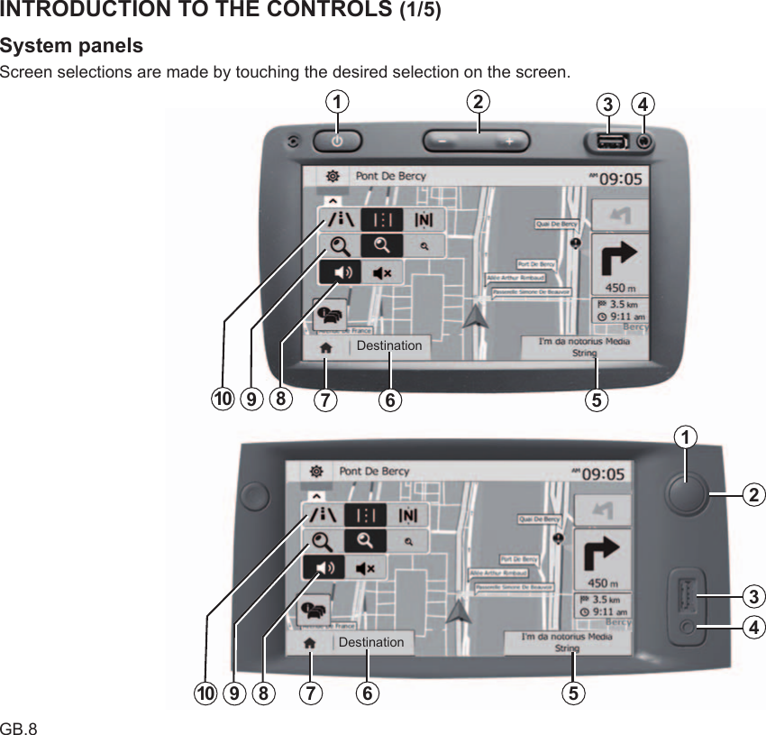Page 8 of LG Electronics USA LAN5800WR1 RADIO - CAR User Manual 