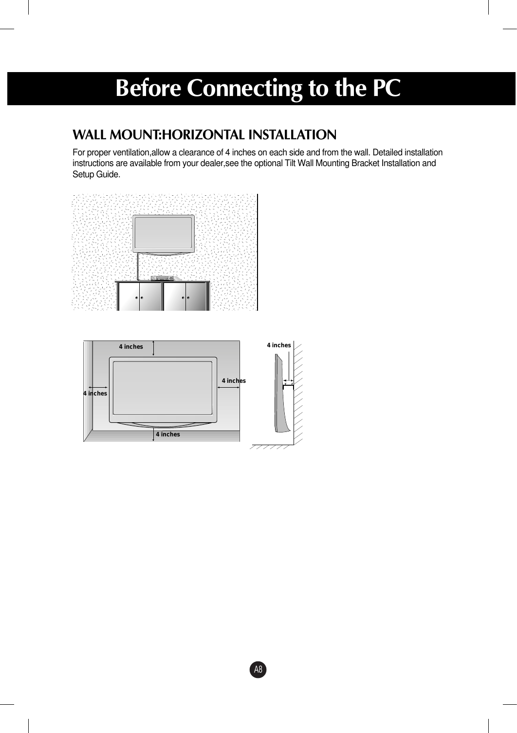 Page 10 of LG Electronics USA LSM1850HU LCD MONITOR. User Manual M197WA PTK ENG