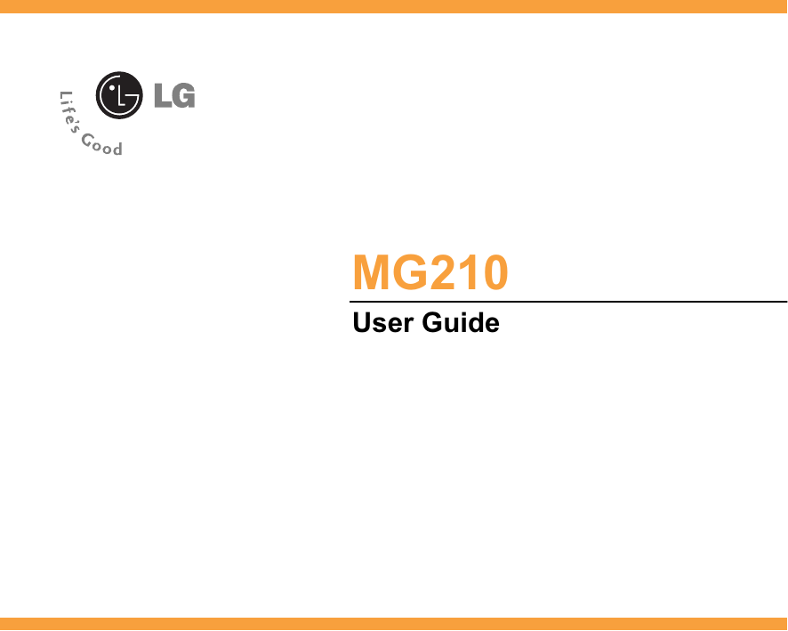MG210User Guide