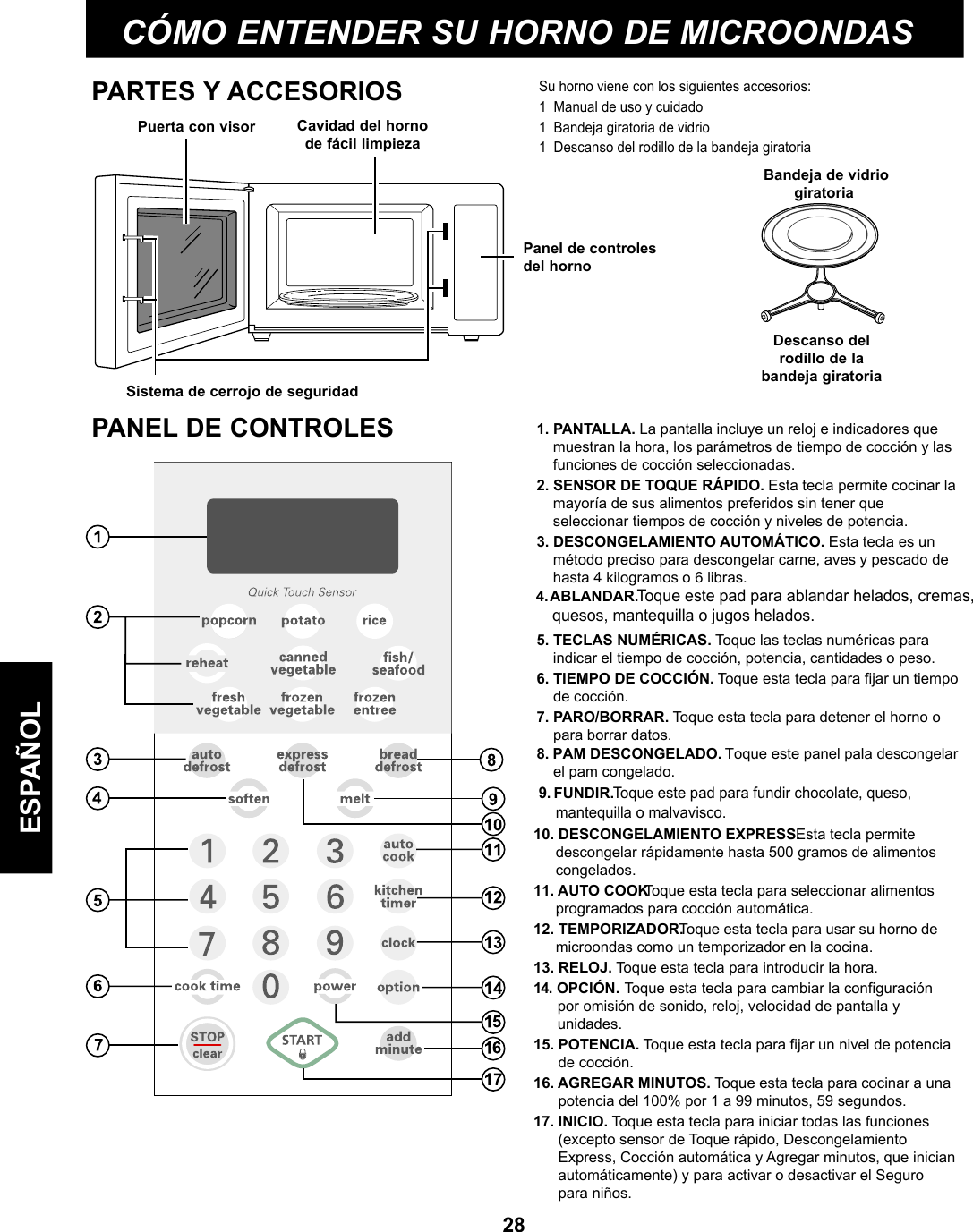 Page 28 of LG Electronics USA S205ZM Microwave Oven User Manual