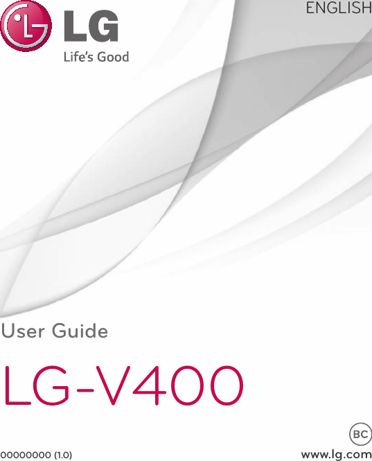 00000000 (1.0)User GuideLG-V400www.lg.comENGLISH