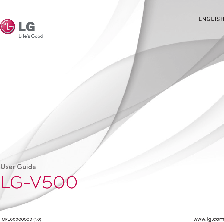 User GuideLG-V500MFL00000000 (1.0) www.lg.comENGLISH