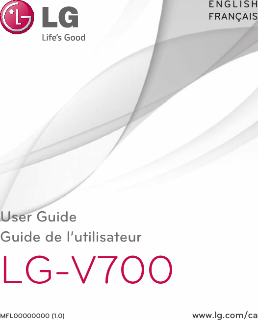 MFL00000000 (1.0)User GuideGuide de l’utilisateurLG-V700www.lg.com/caENGLISHFRANÇAIS