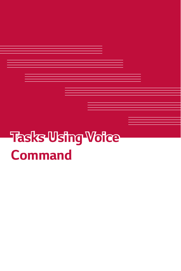 Tasks Using Voice Tasks Using Voice CommandCommand