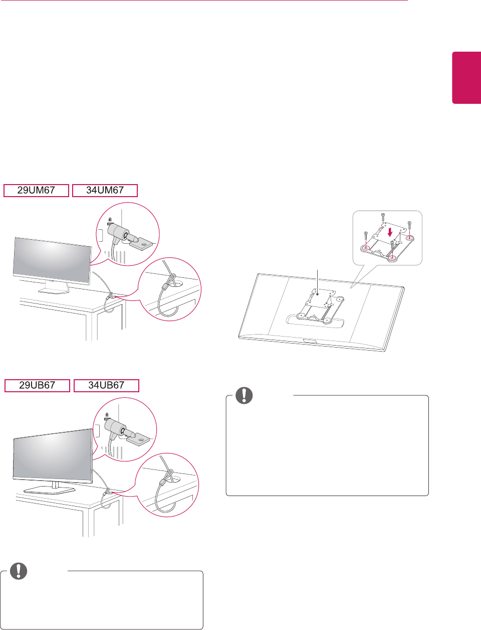 LG 29UM67 P User Manual Owner's 29UB67 34UM67 34UB67 ENG OWM