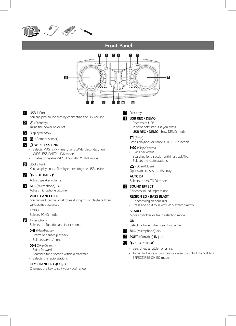 Page 3 of 8 - LG CJ45 User Manual Guide CJ45-FB.DUSALLK SIM ENG MFL69713053