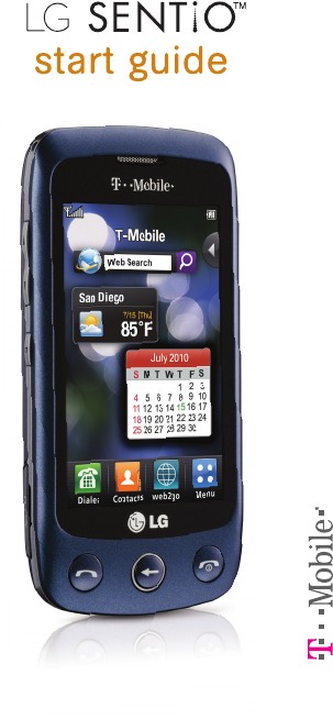 Lg Gs505 Tm1690 Sentio Start Guide V1 User Manual Quick