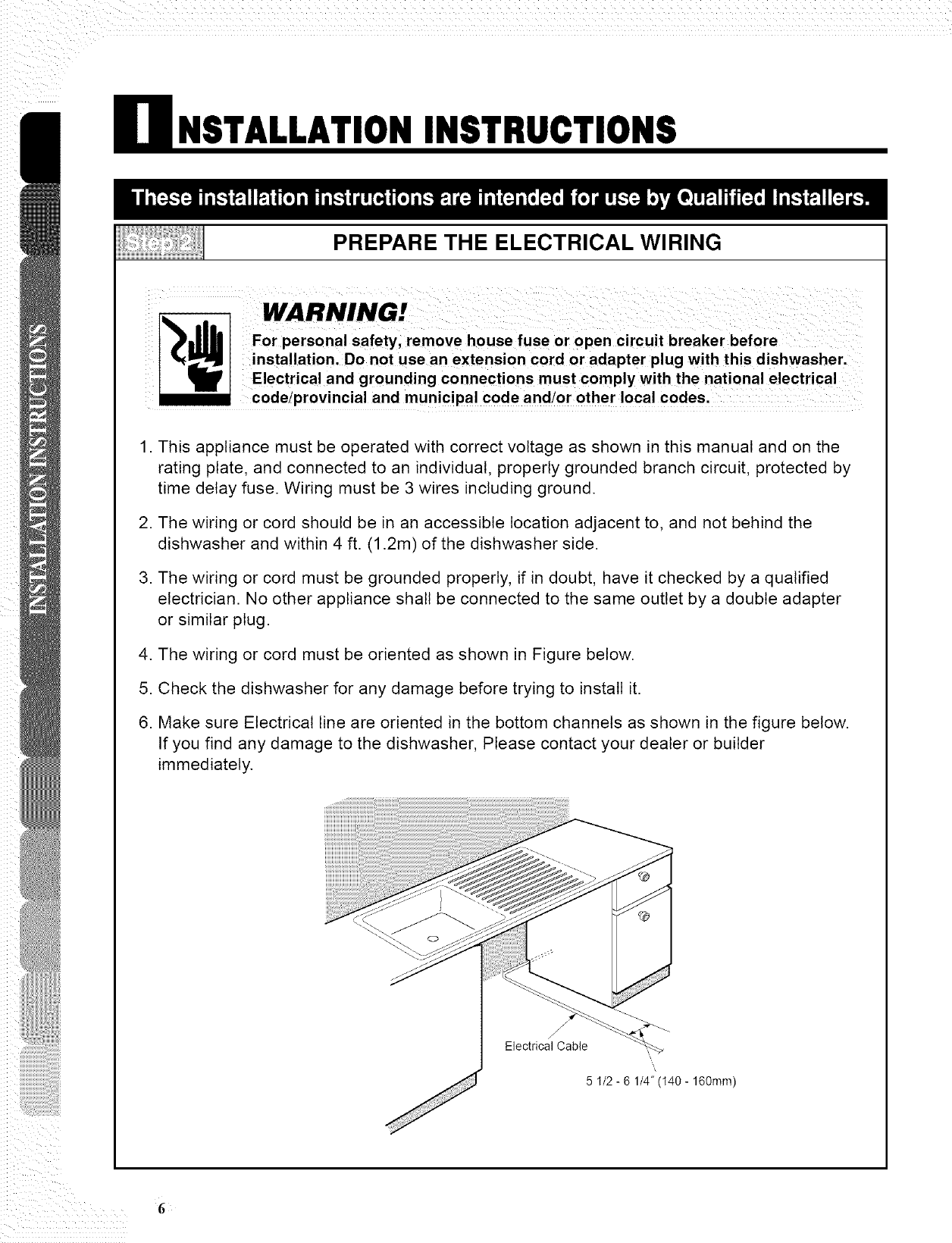 Page 6 of 12 - LG LDF6810BB User Manual  DISHWASHER - Manuals And Guides L0706335