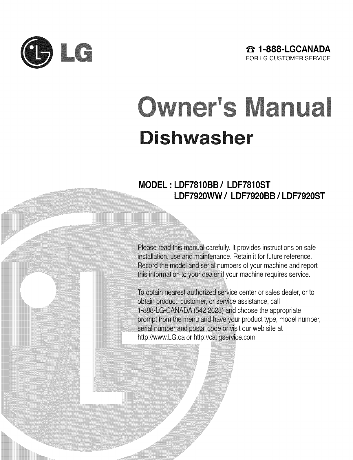 ... repair manual Array - lg ldf7810st 1101302l user manual dishwasher  manuals and guides rh usermanual wiki