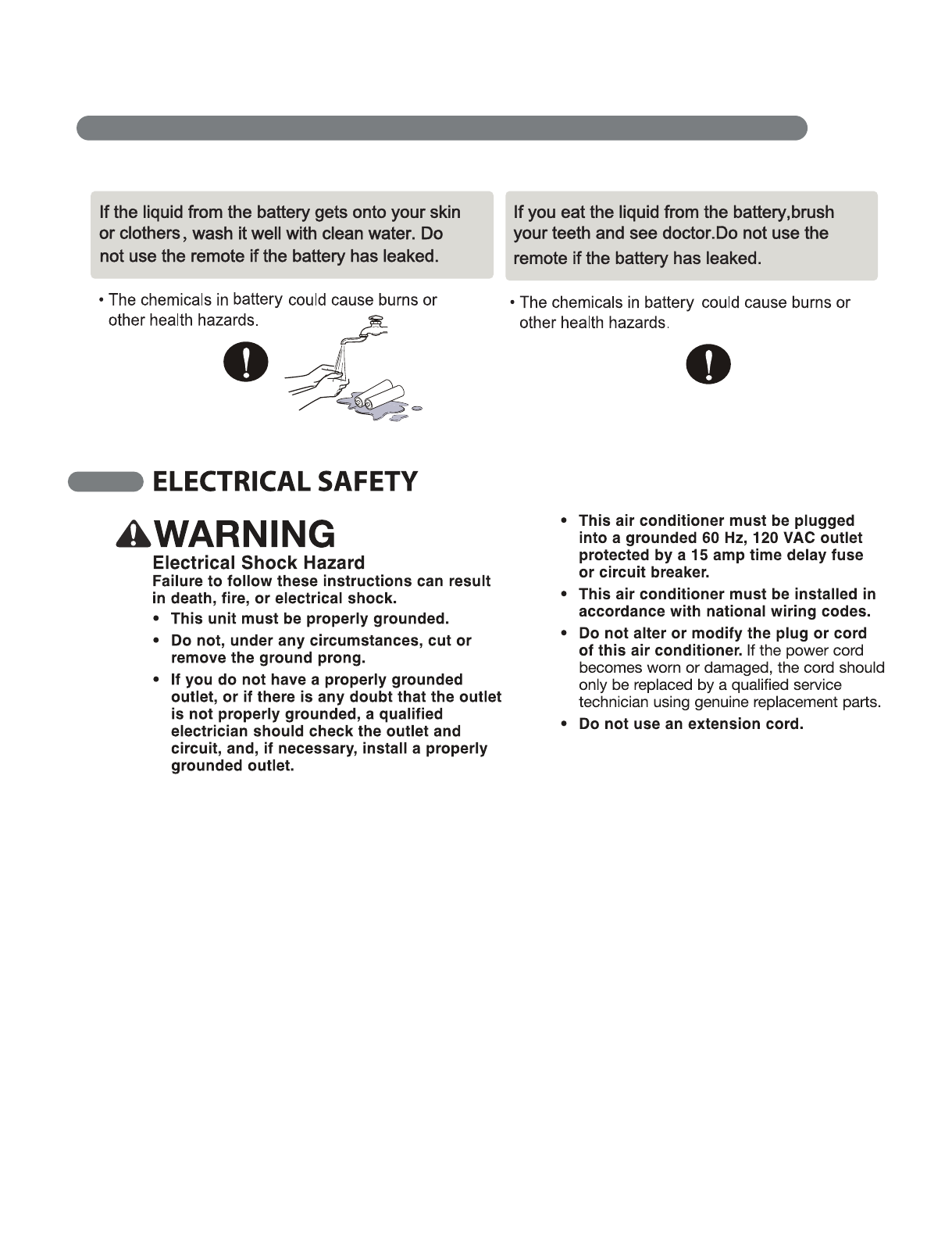 LG LP1015WNR User Manual Owner