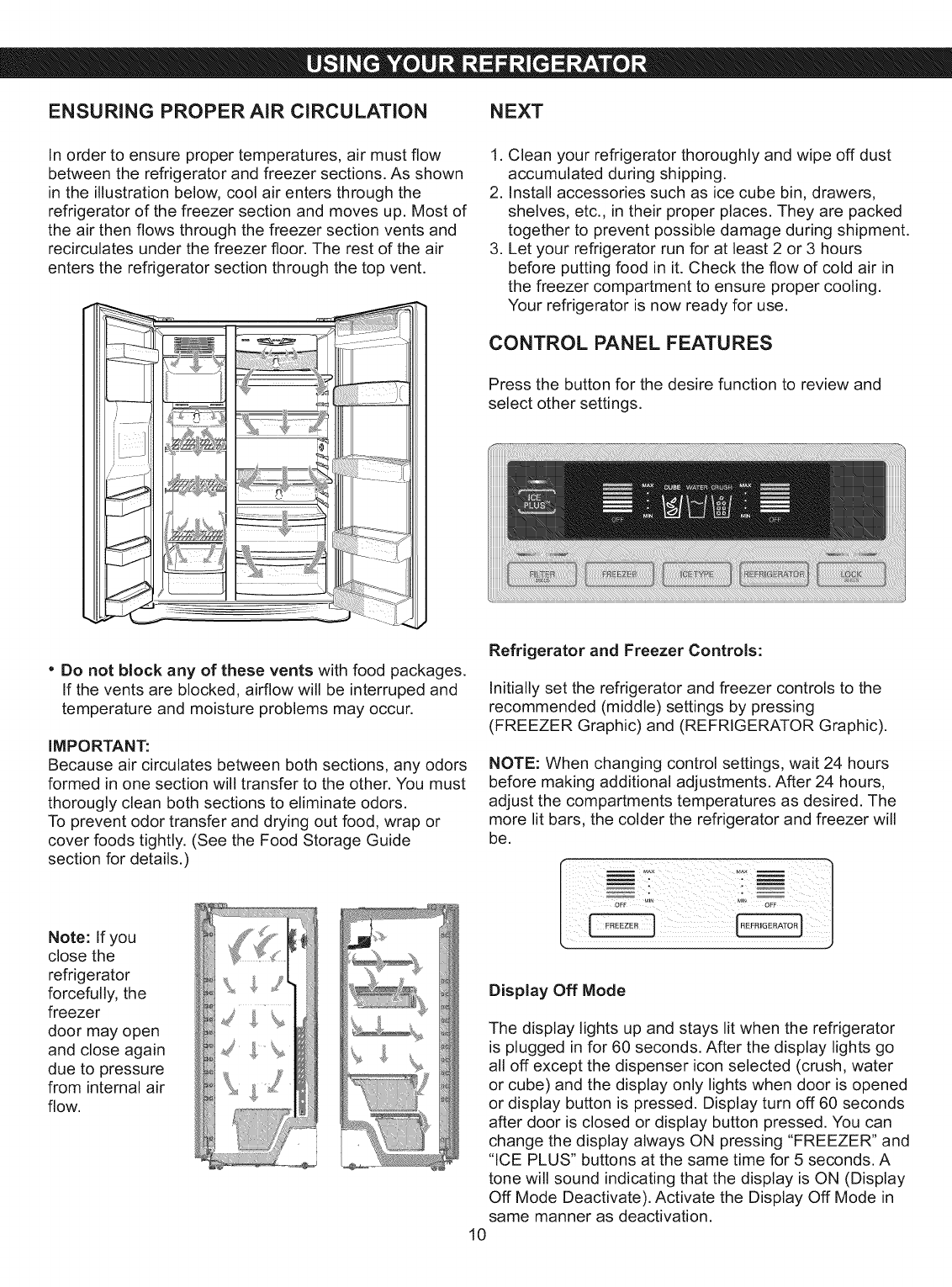 LG LSC27914SB User Manual REFRIGERATOR Manuals And Guides L1005238