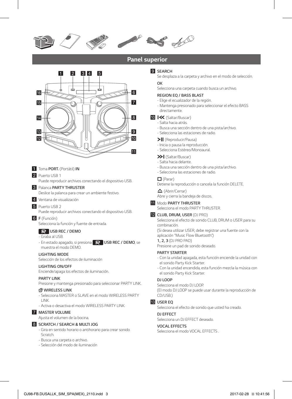 Page 3 of 6 - LG OJ98 User Manual Guide OJ98-FB.DUSALLK SIMPLE SPA MFL69712110